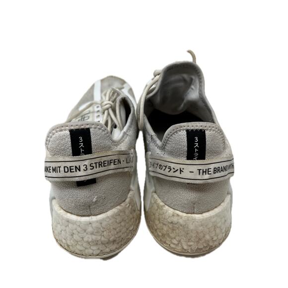 adidas NMD R1 V2 White Black Mens 13 - Picture 5 of 7